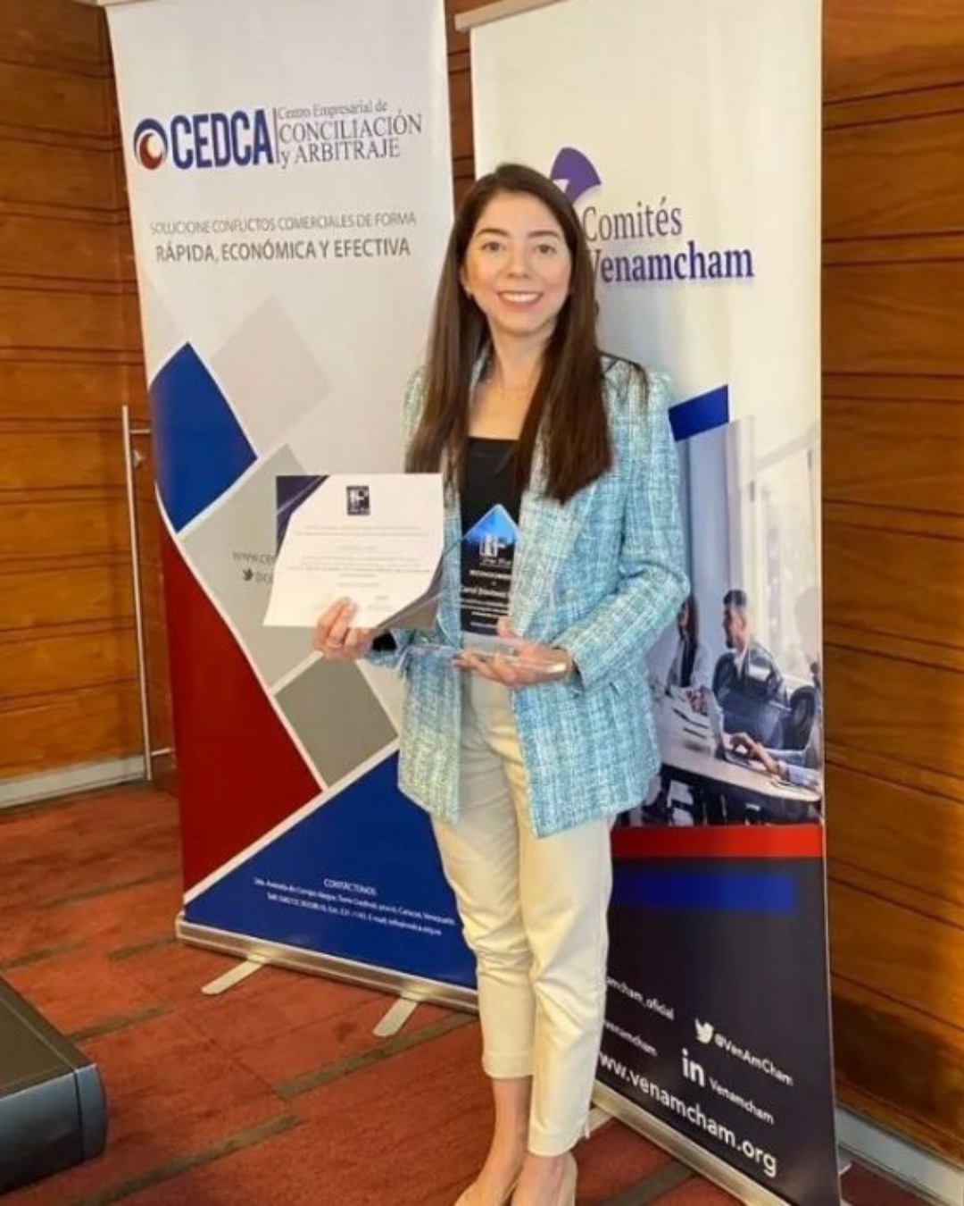 Carol Jiménez, ganadora en la Categoría Profesional 2022